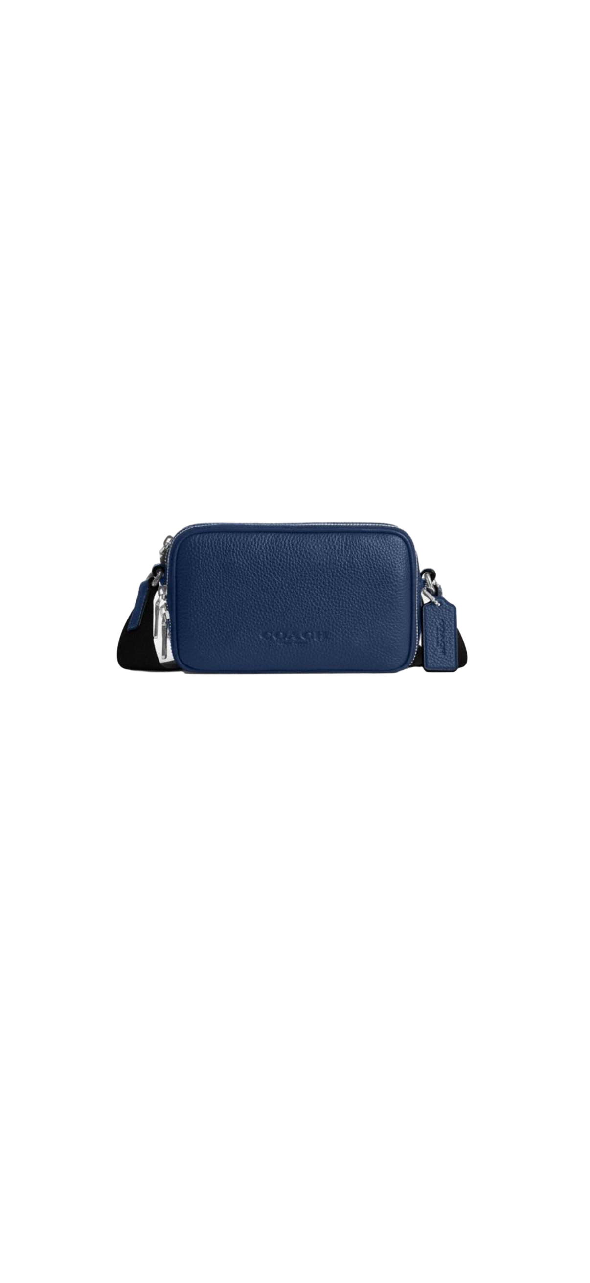 【Coach Outlet】Coltn 19 Pbbl Lth  藍