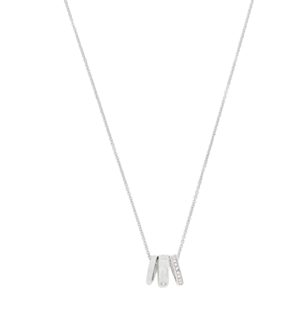 【Coach Outlet】Coach Outlet Necklace CFG16 SLV  銀