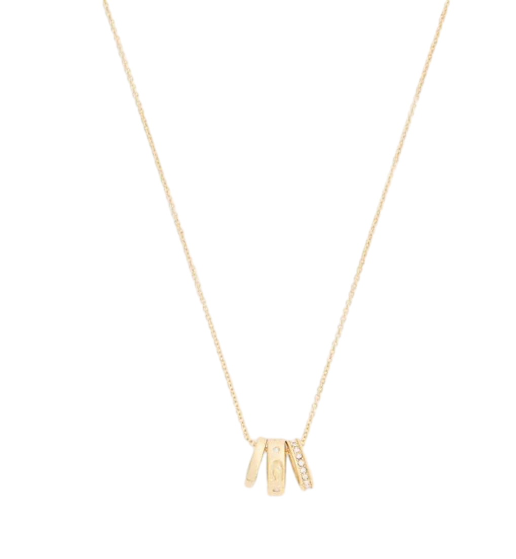 【Coach Outlet】Gold Necklace  金