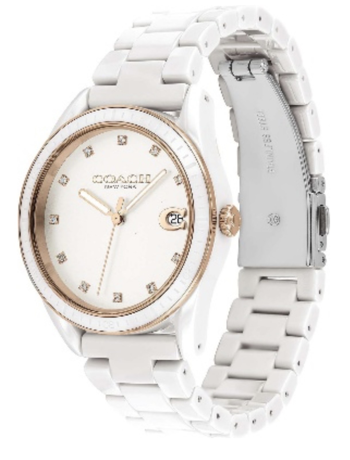 Coach Preston Quartz Crystal Ladies Watch (此為預訂商品，如同一訂單中有其他現貨商品，現貨商品會安排先行寄出。)