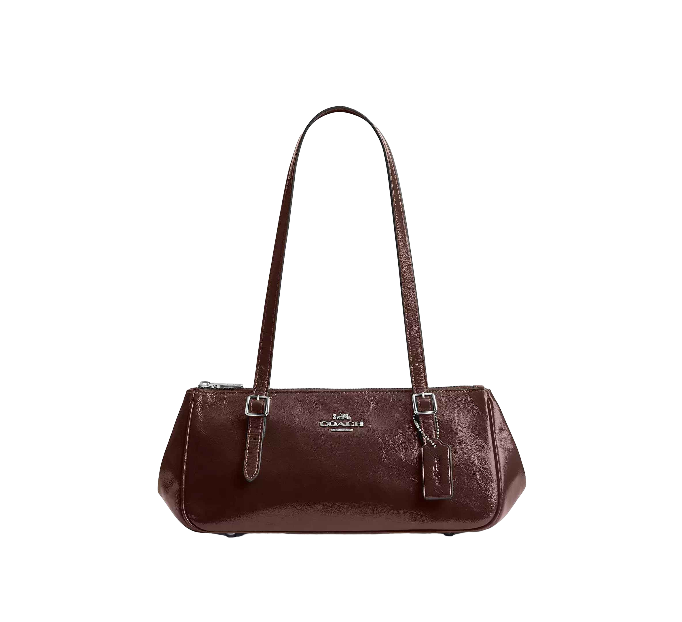 【Coach Outlet】Asher Shoulder Bag  深咖