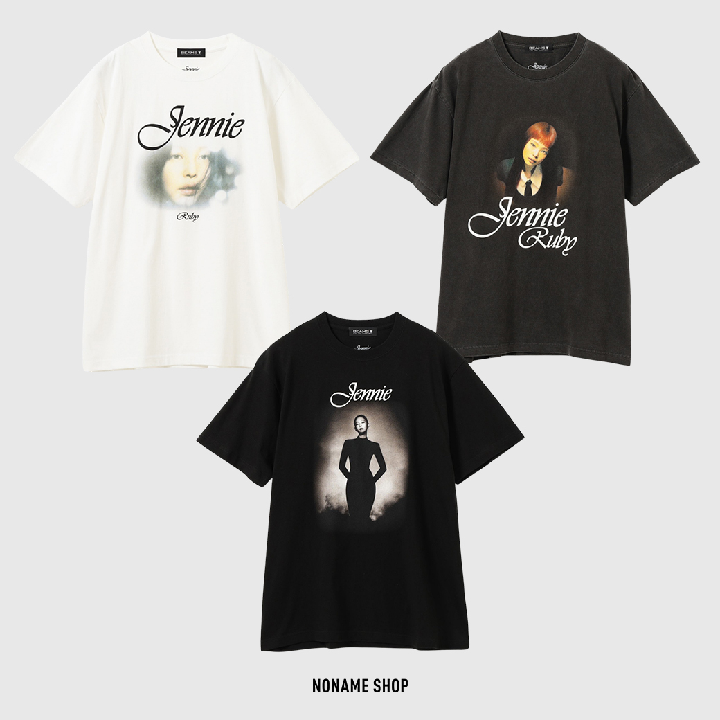 🇯🇵 BEAMS X JENNIE 聯名款 日本限定 PHOTO T-SHIRT 照片印花 專輯紀念T 三款 (男/女款)