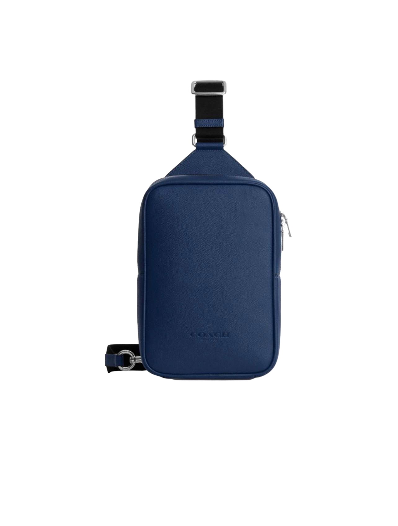 【Coach Outlet】Ry Pk 17 Crsg Lth  藍