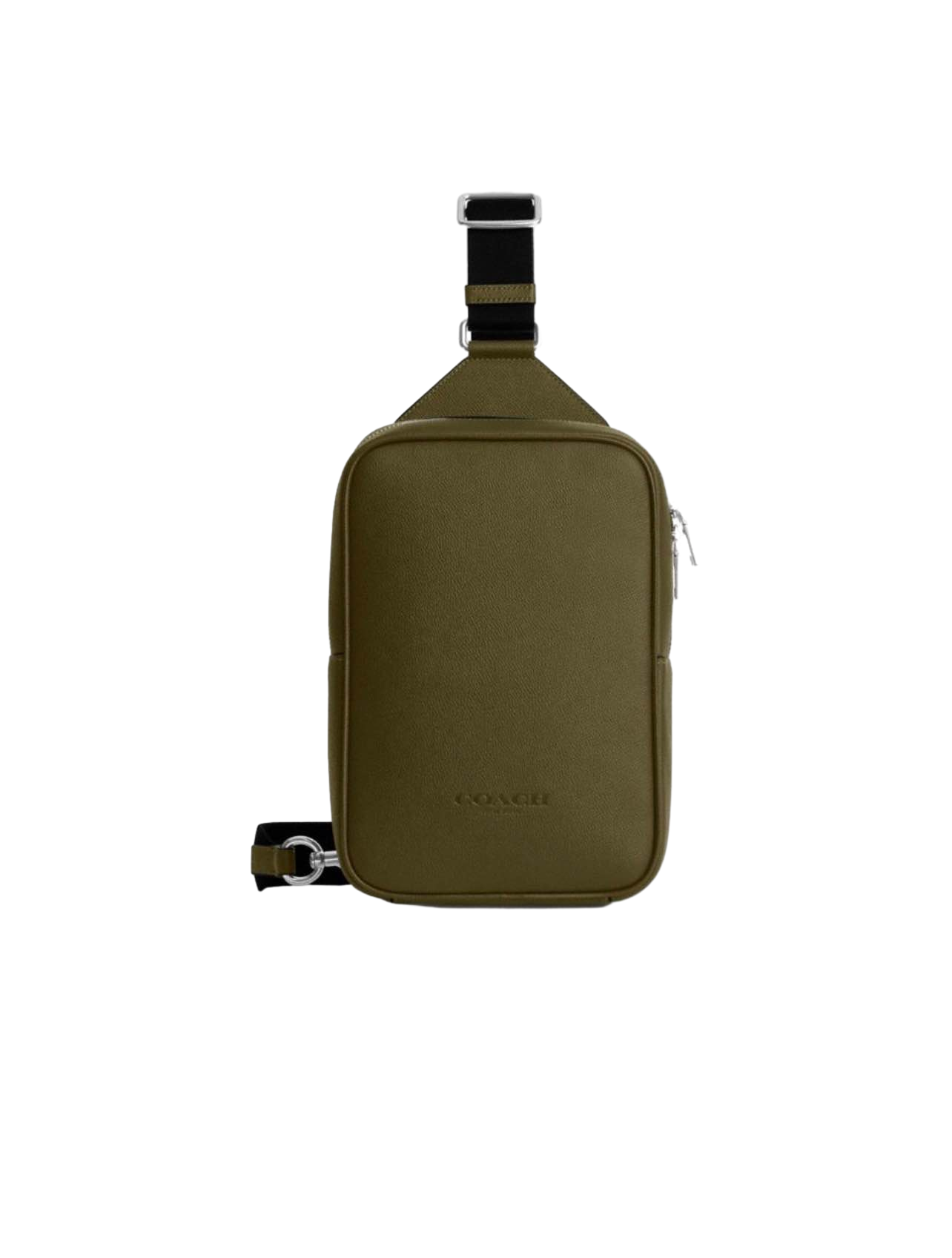 【Coach Outlet】Ry Pk 17 Crsg Lth  綠