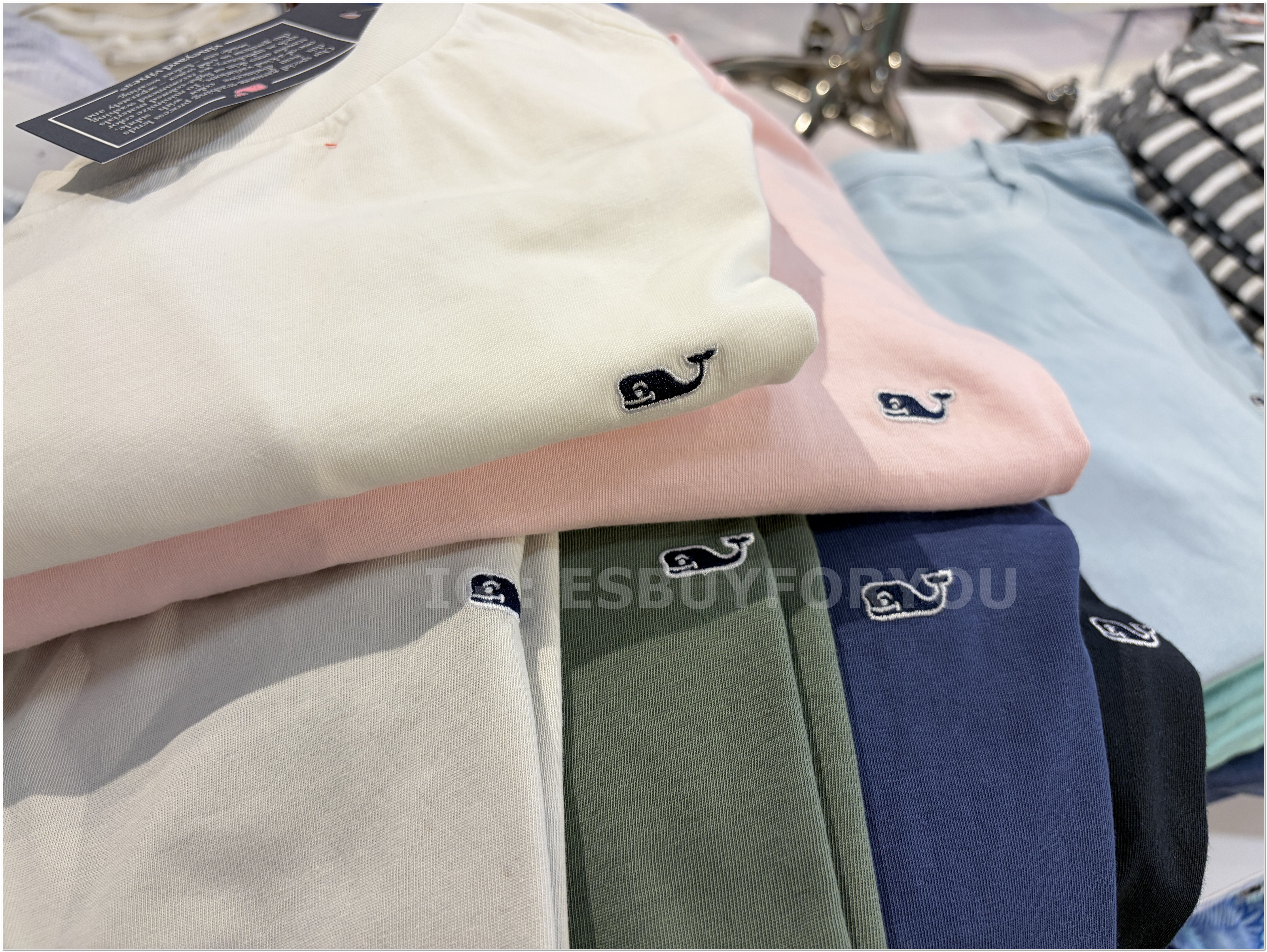 【限時】Vineyard Vines小鯨魚 男大人 經典刺繡小標 短TEE (6色)