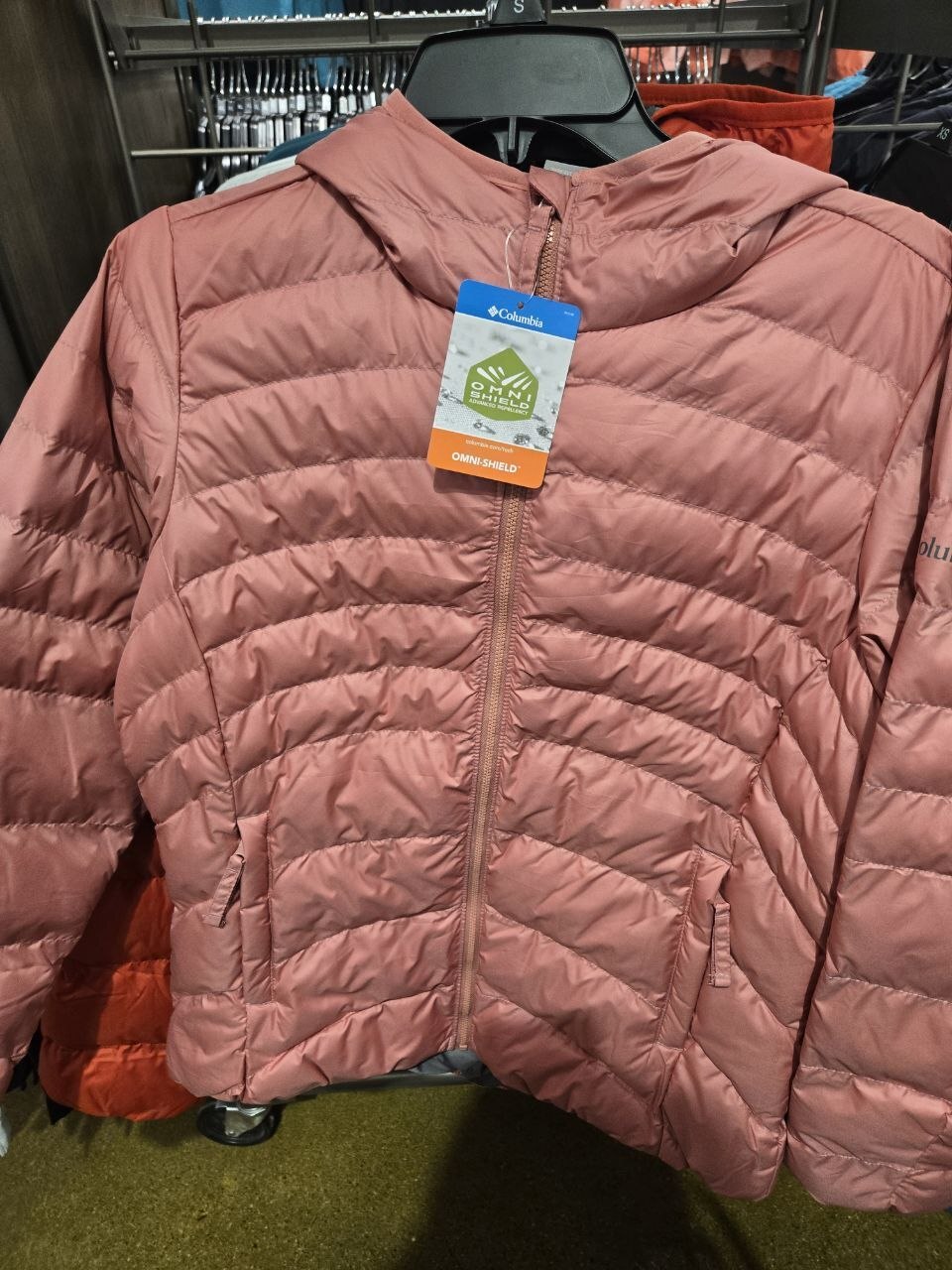 [U] MB COLUMBIA PINK/CORAL DRIFTER'S MOUNTAIN EXS JACKET, XL8683-629 [FINAL SALE] (UMB168)