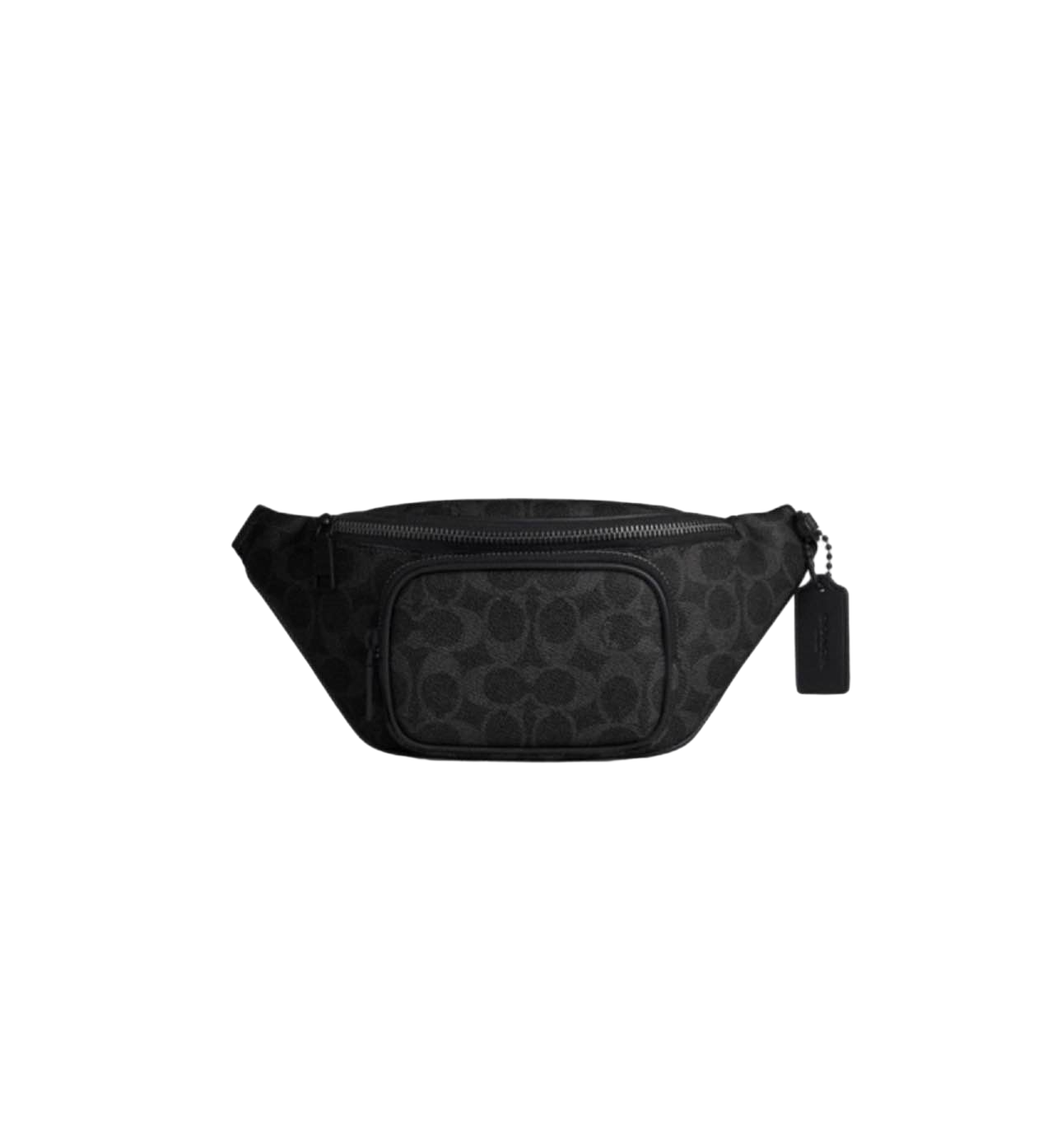 【Coach Outlet】Trvs Belt 30 Sig  黑