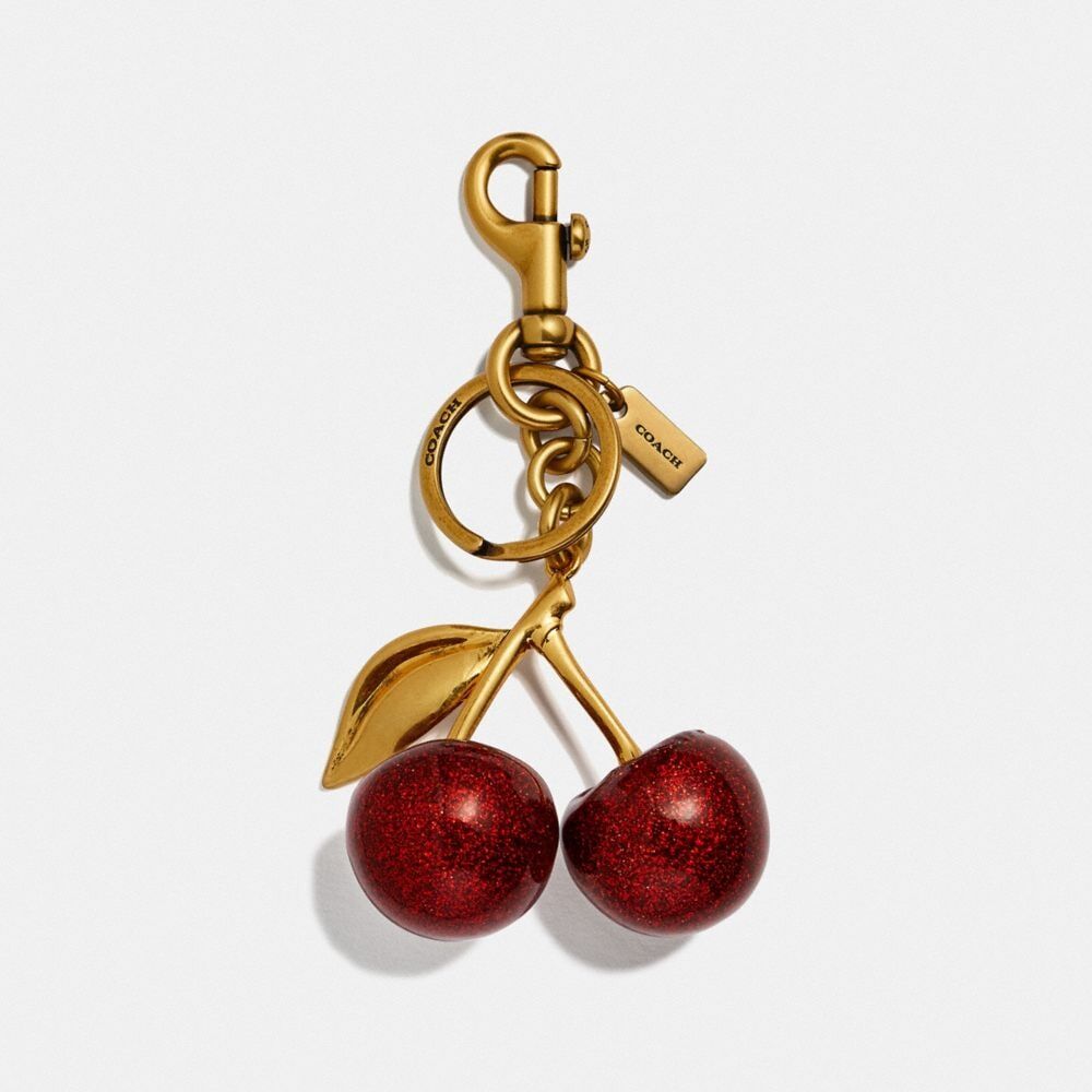【Coach Outlet】Cherry Bag Charm  紅