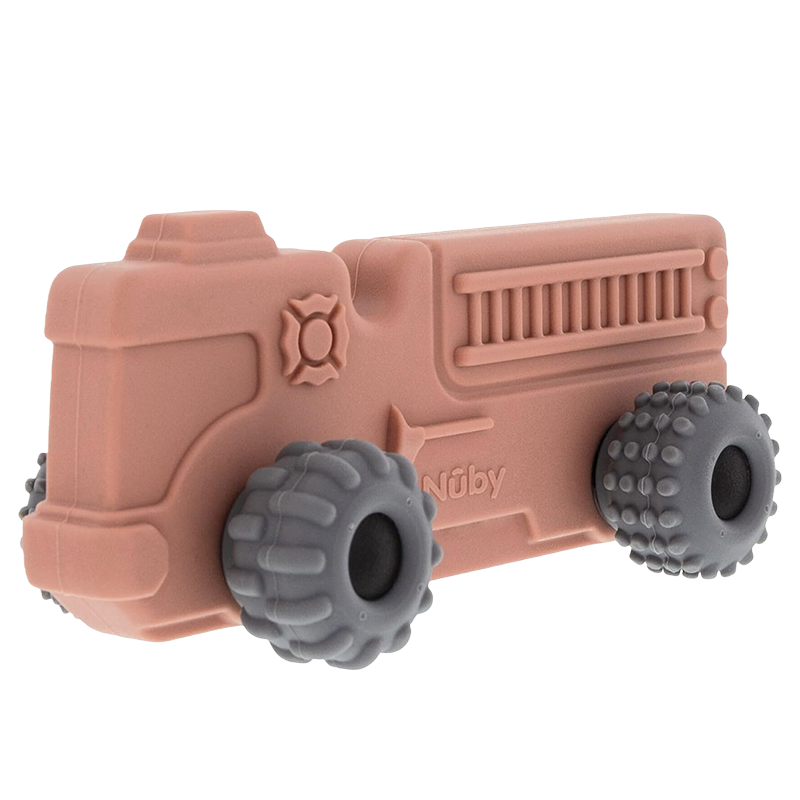 Nuby 消房車矽膠固齒牙膠玩具