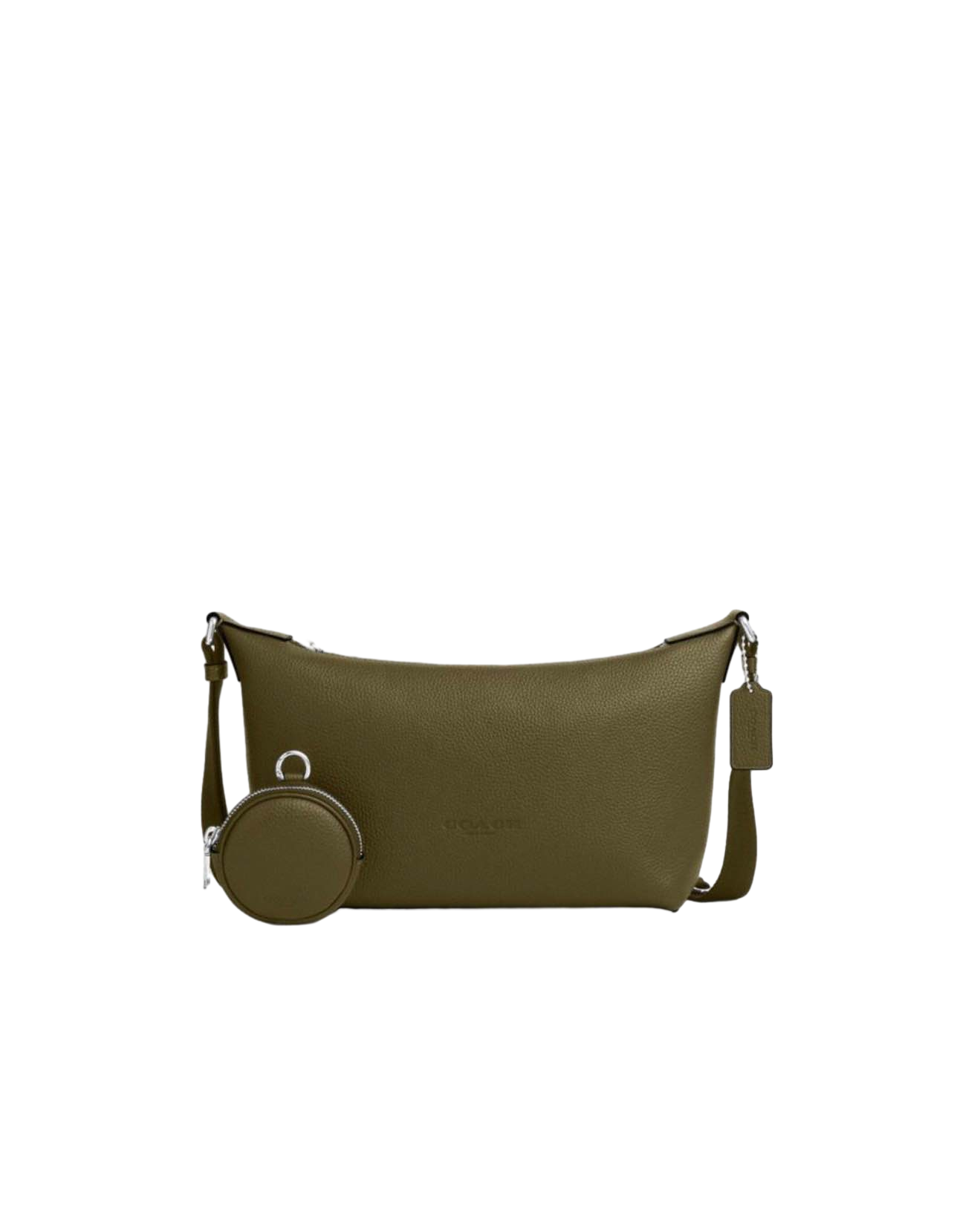 【Coach Outlet】Sml Finn Xbdy Lth  綠