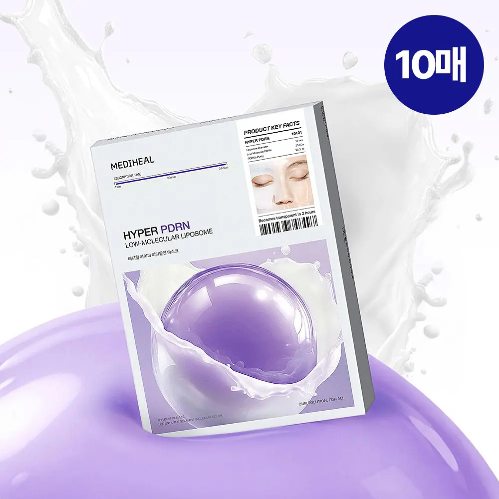 MEDIHEAL 超能微導水凝膠面貼膜 #PDRN 科技逆齡再生