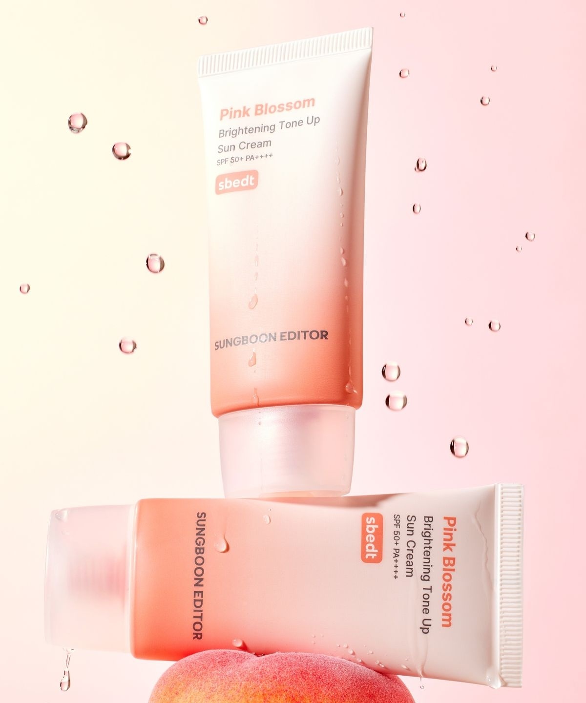 SUNGBOON EDITOR 櫻花粉嫩透亮柔焦防曬妝前乳SPF 50+ PA+++ 50ml