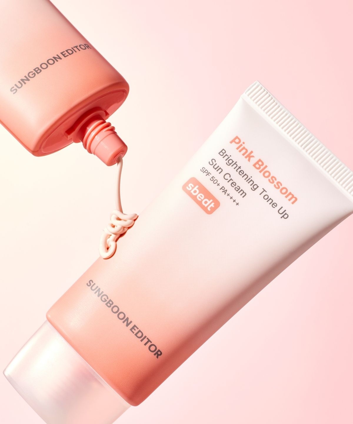 SUNGBOON EDITOR 櫻花粉嫩透亮柔焦防曬妝前乳SPF 50+ PA+++ 50ml