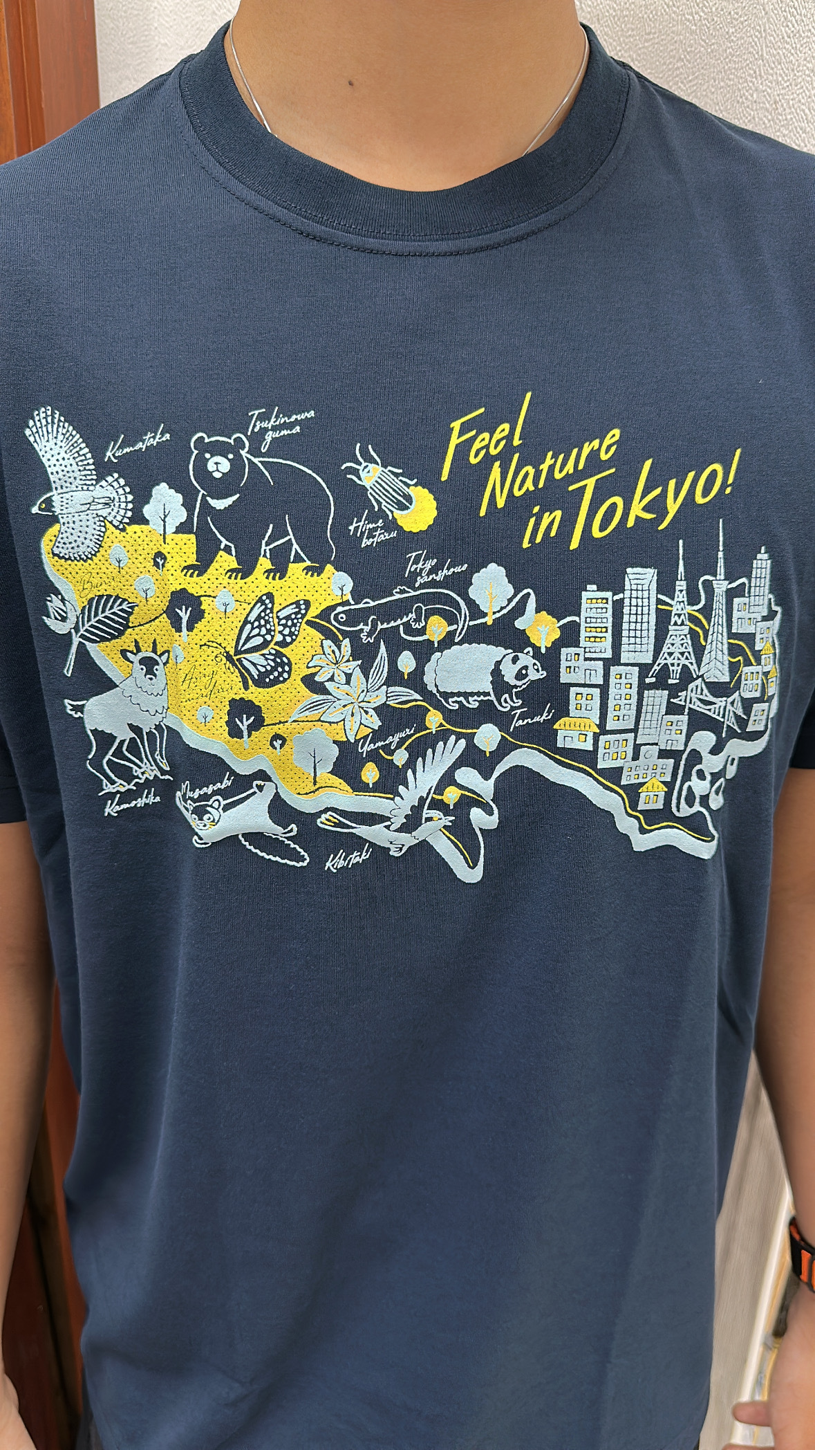 Montbell Wickron Feel Nature in Tokyo 東京地域限定透氣快乾 T-Shirt