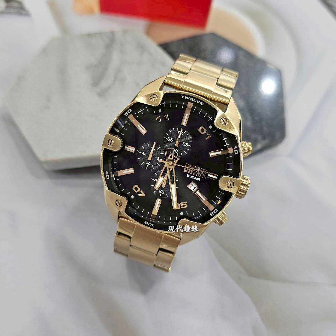 【DIESEL】Fix-ShineMe DZ4678 49mm 現代鐘錶