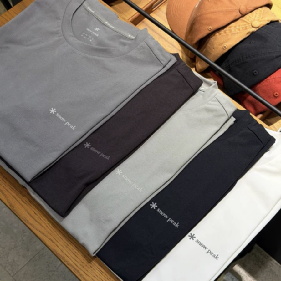 Snow Peak Quick Dry Basic Short Sleeve T-shirt Ｖ 金泰亨同款 26SS 基本款 印花logo 速乾 涼感短tee 防曬 S26MUTTS12