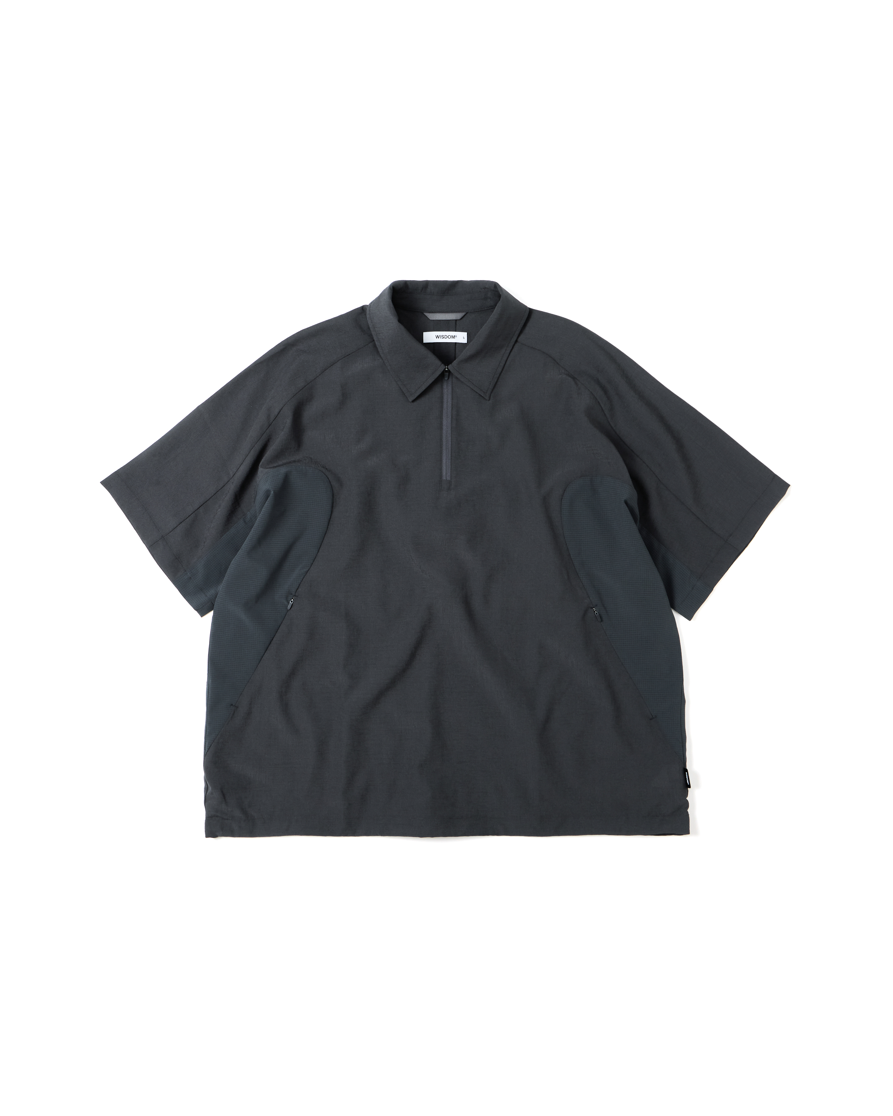 WISDOM HALF ZIP POLO SHIRT 平織半開襟上衣 26SS