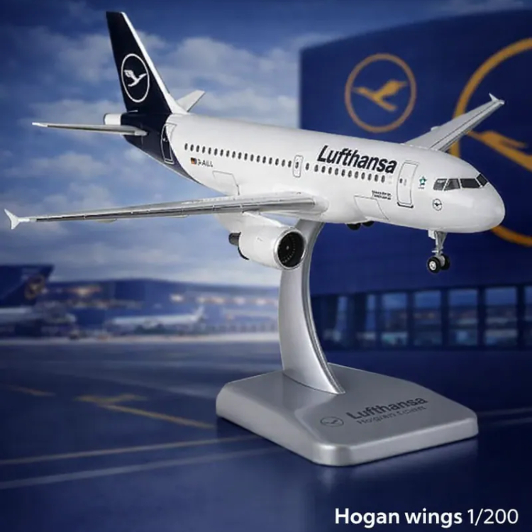 Hogan wings 1/200 漢莎航空 A319 D-AILW 新標準塗裝
