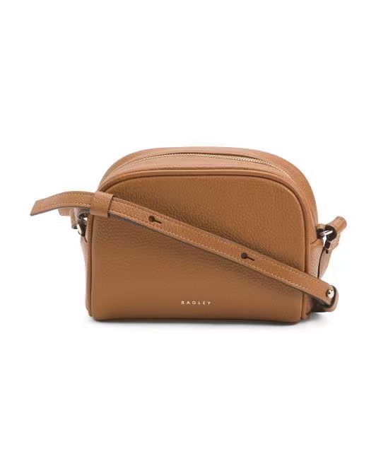 【預購】RADLEY LONDON  H053030 荔枝紋真皮斜揹包（焦糖色）