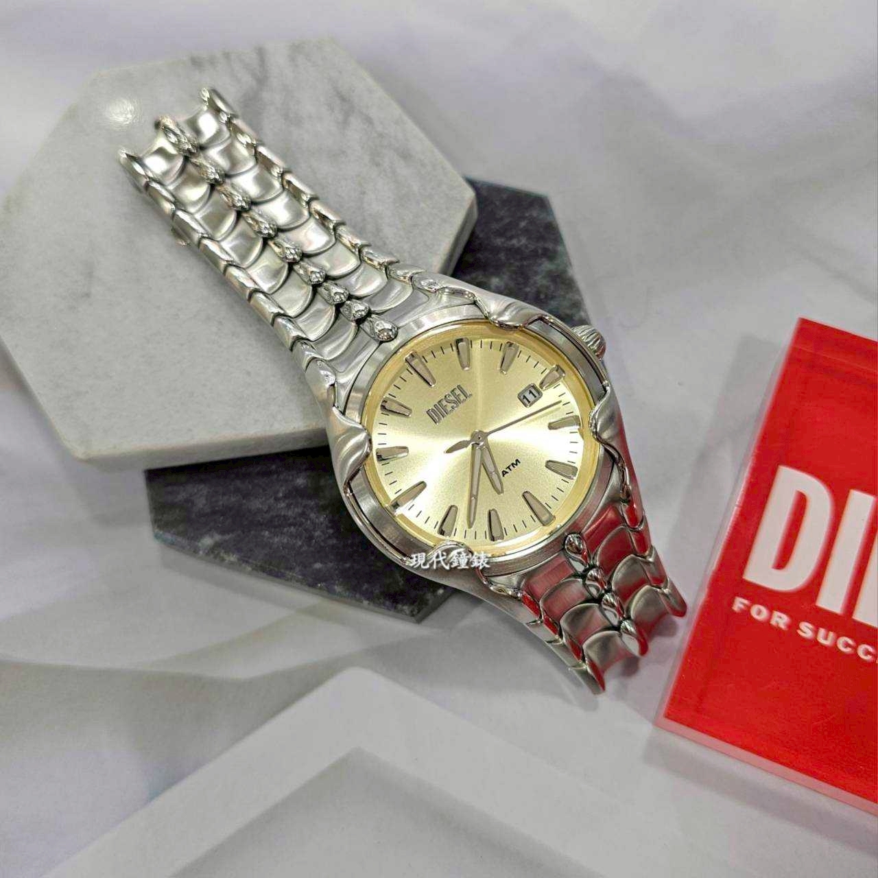【DIESEL】遠古巨龍 DZ2234 44mm 現代鐘錶