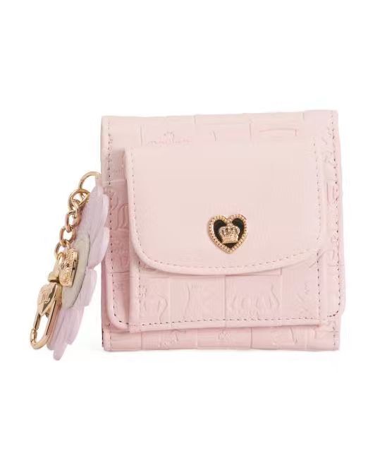 【預購】Juicy Couture  H053032 Pretty Pop 雙摺短銀包（俏皮粉）