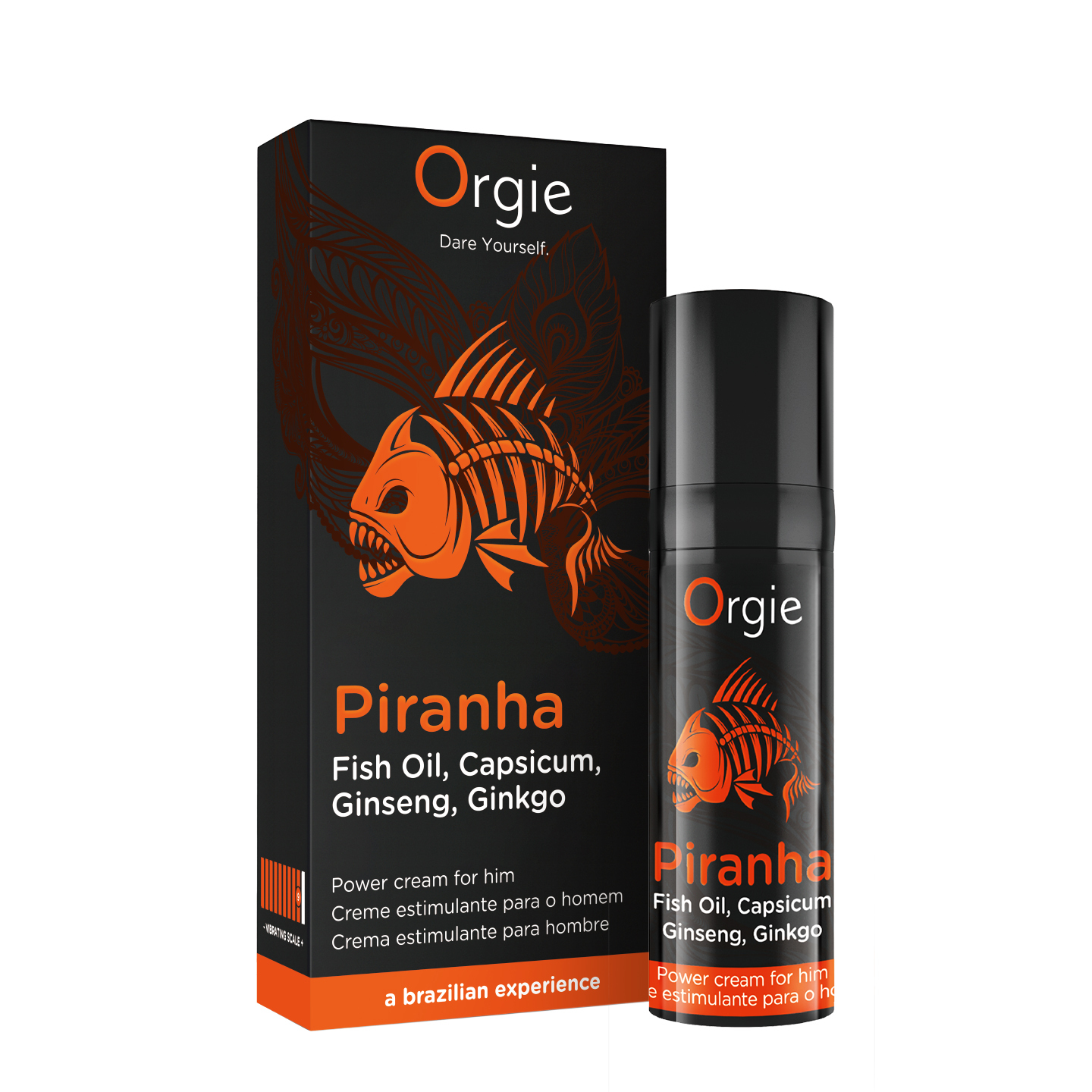 葡萄牙 Orgie Piranha Power Cream 食人魚 亞馬遜男士活力霜