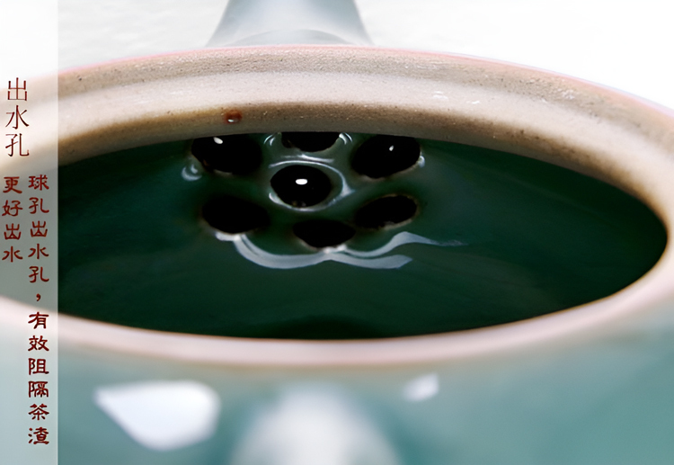 鹿港窯禮品館│五大名窯長方茶盤旅行茶組