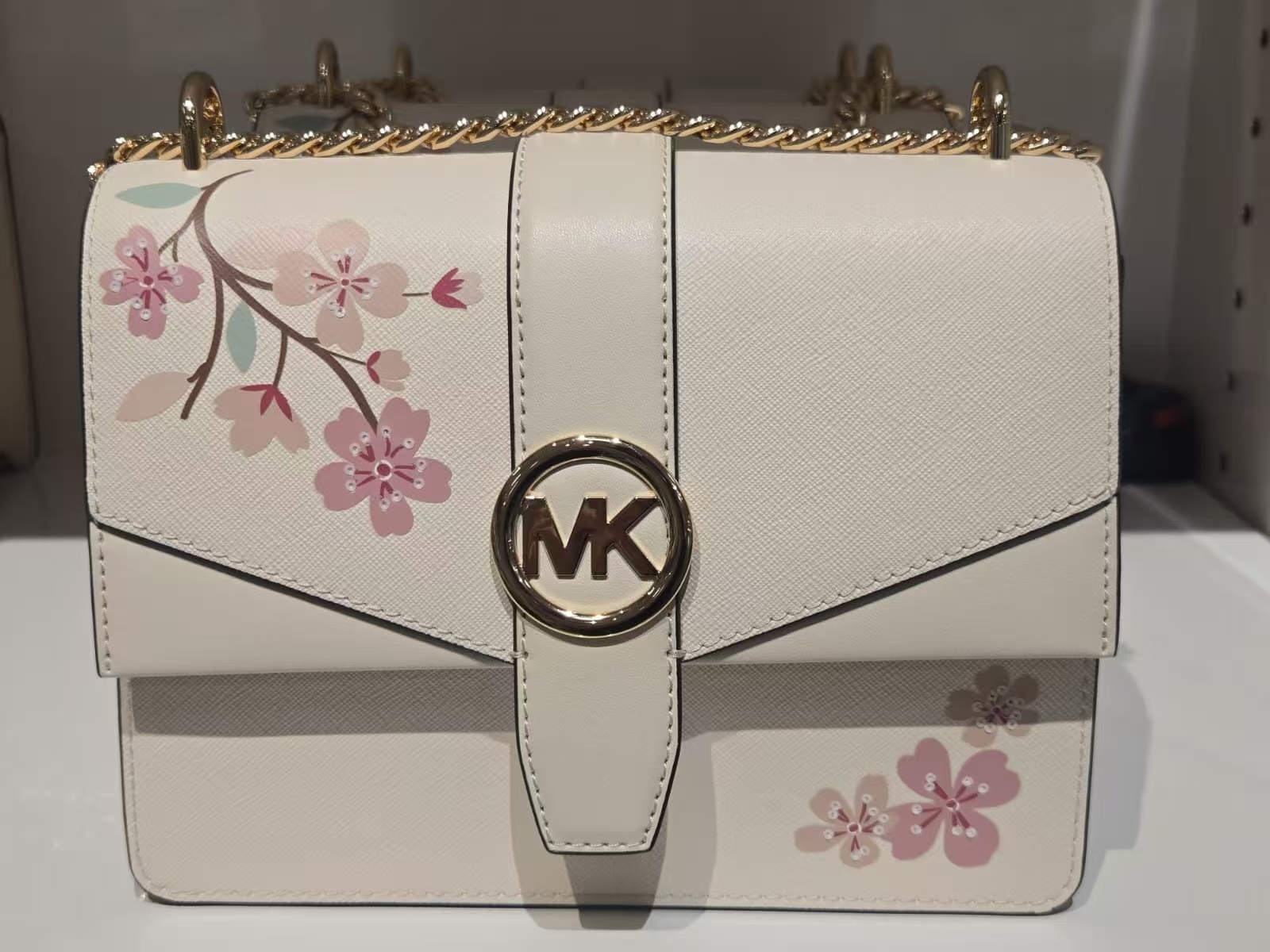 【預購】Michael Kors H053046 鏈條斜孭袋