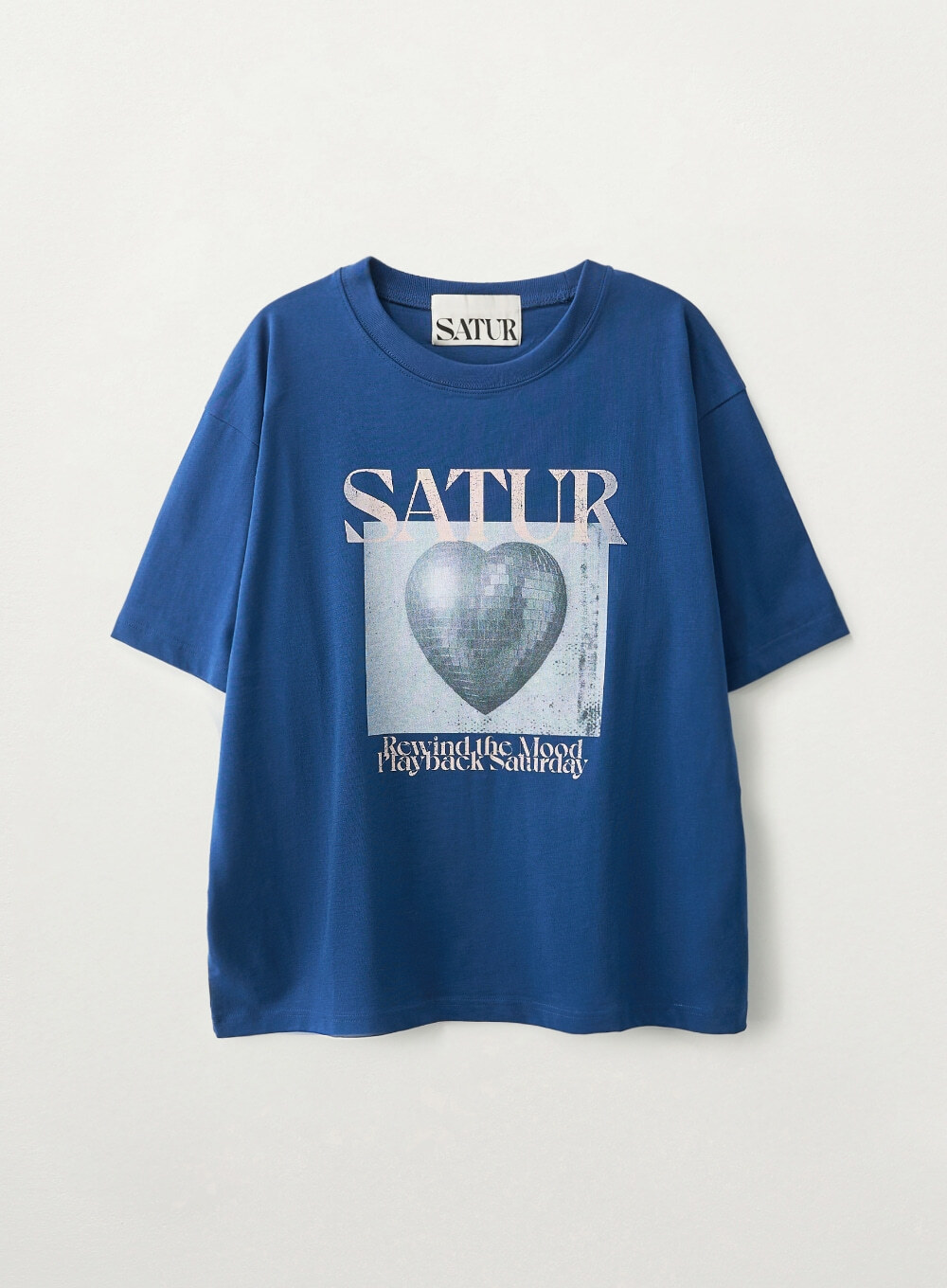 【入LIVECODE一件減至$238😱🔥！】【韓國大熱品牌😍朴圭瑛SEVENTEEN同款！】【SATUR】Mirrorball Graphic T-Shirt (3 Colors)