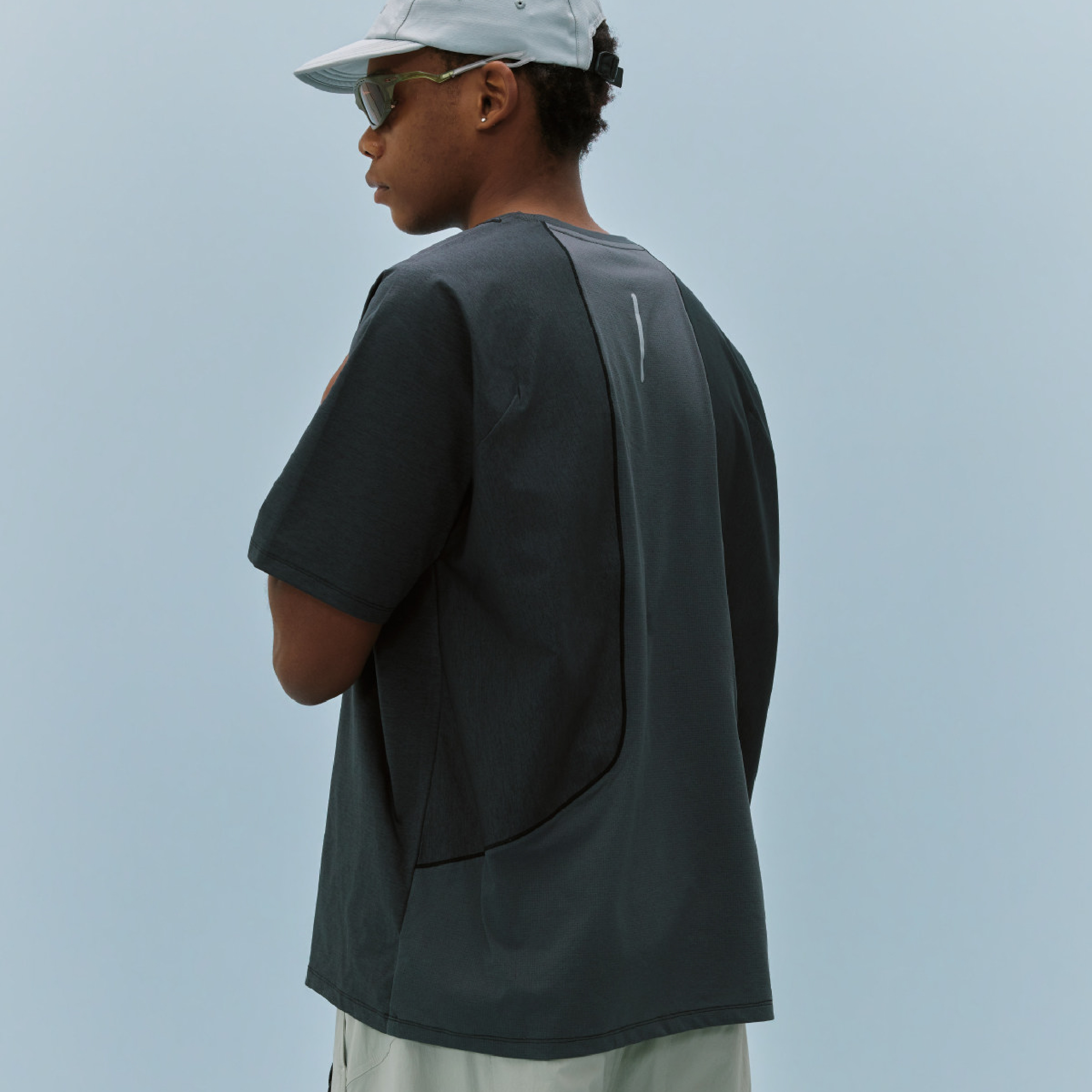 PIN SKTBS Cut Pieces Tee 涼感透氣 裁片短Tee [P-T4926]