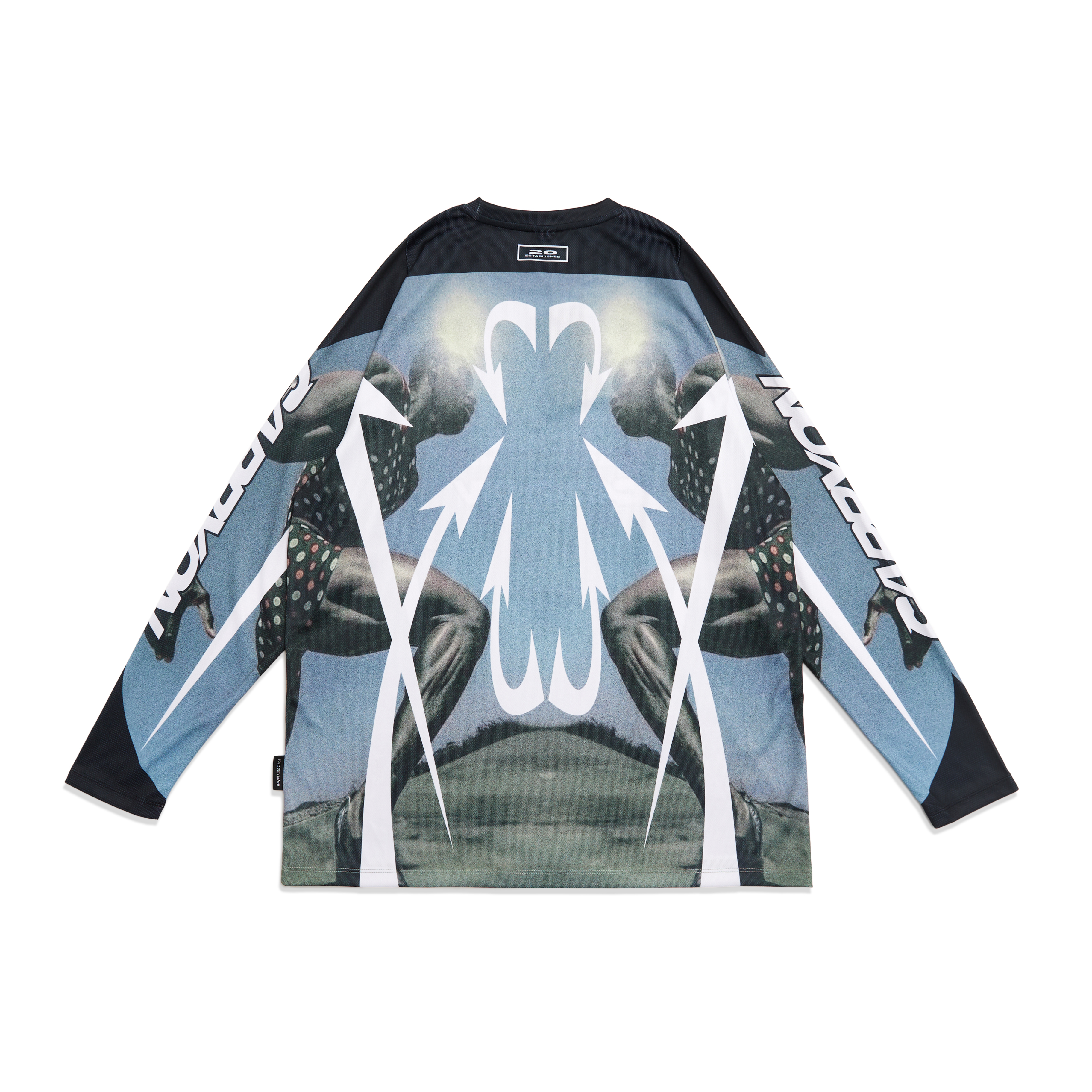 carryon running man graphic jersey 雙人