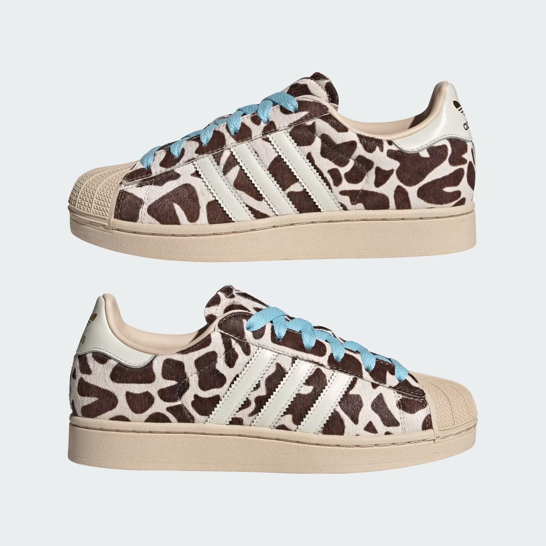 Adidas Superstar II 長頸鹿紋貝殼頭鞋