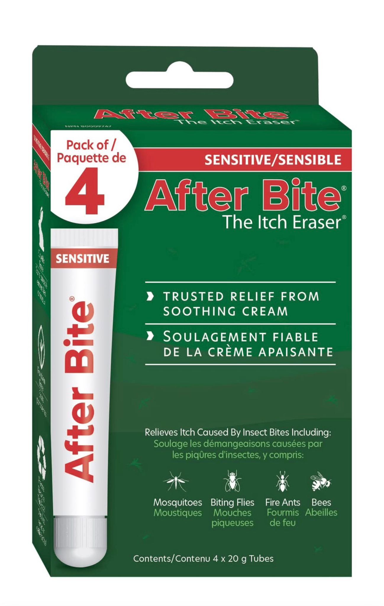 加姐 After Bite 止痕膏 4支優惠裝 20g x 4 *滿$899包京東送貨上門* CC195