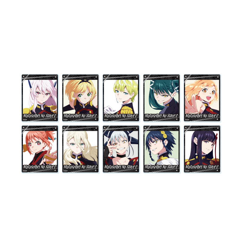 「ACG.GO」「預購」A3《魔都精兵的奴隸 第2季》壓克力卡 01 官方插圖 (整盒10入)