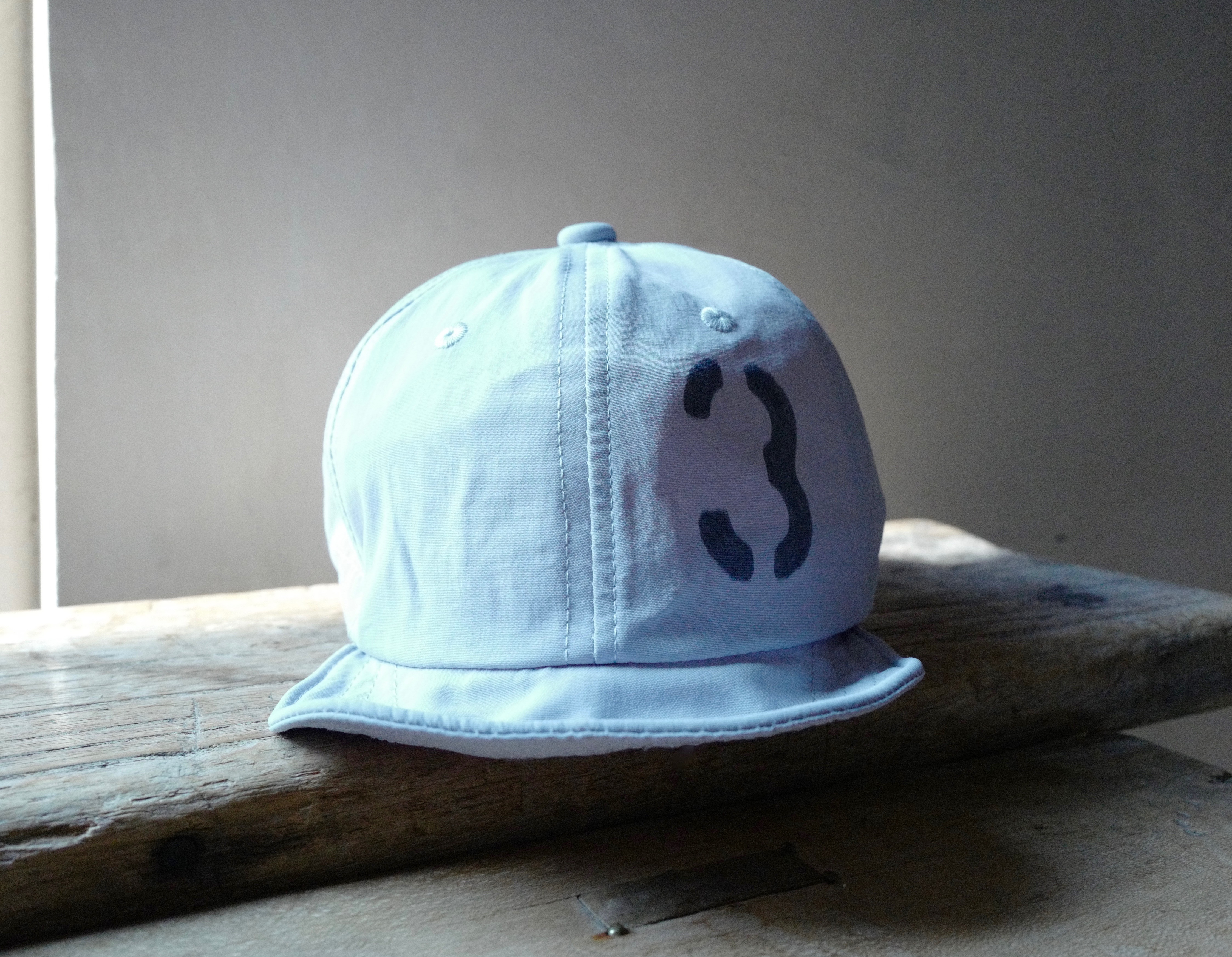 拙印刷 Kids Cap / Baby Grey