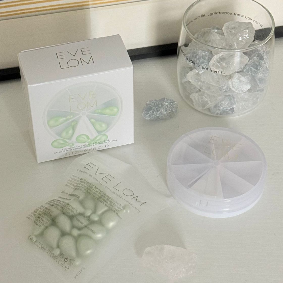 Eve Lom - Cleansing Oil Capsules & Travel Case  卸妝淨膚精油膠囊旅行裝 14粒