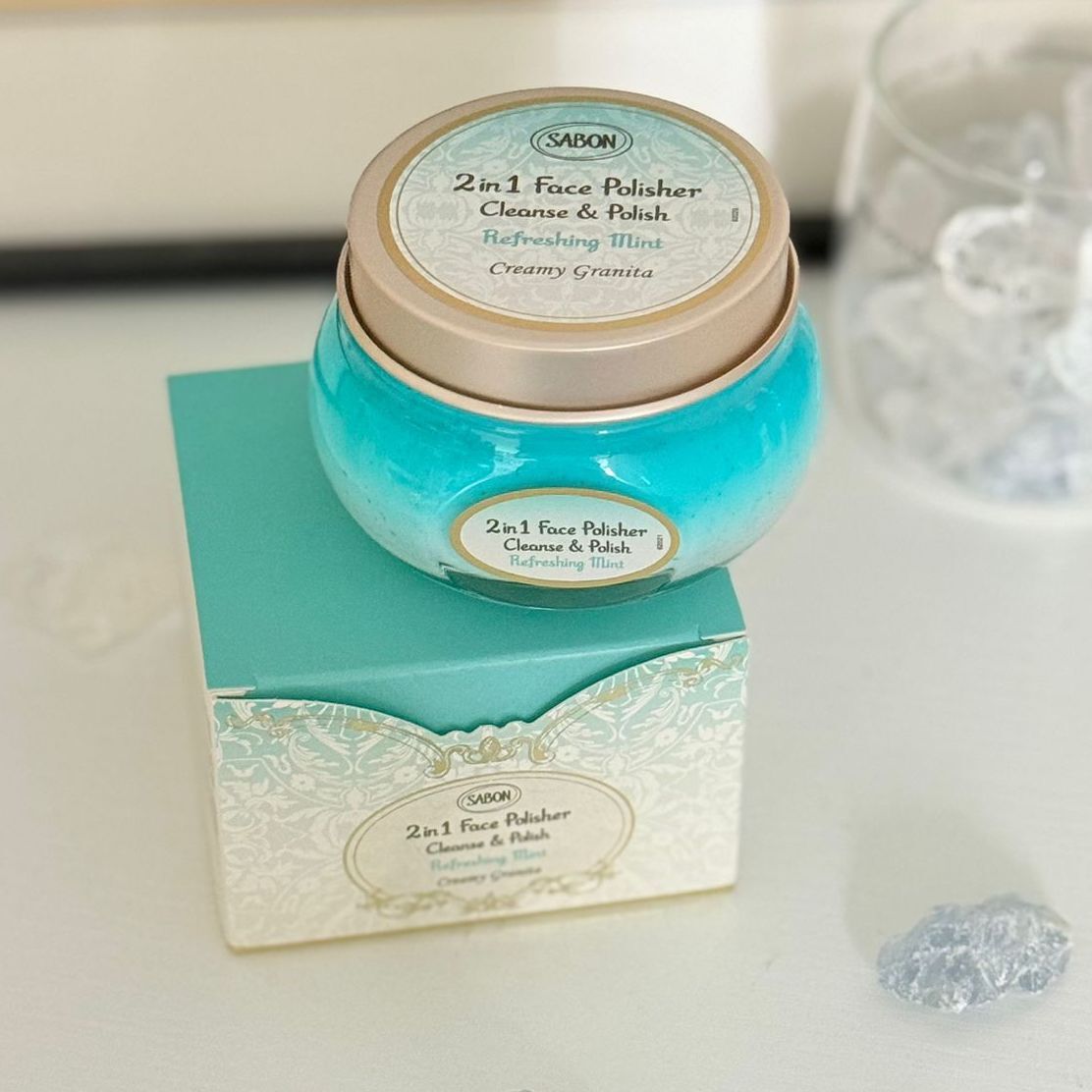 Sabon - 2 in 1 Face Polish 新版二合一煥肌磨砂霜 125ml (#refreshing mint / #softening lavender)