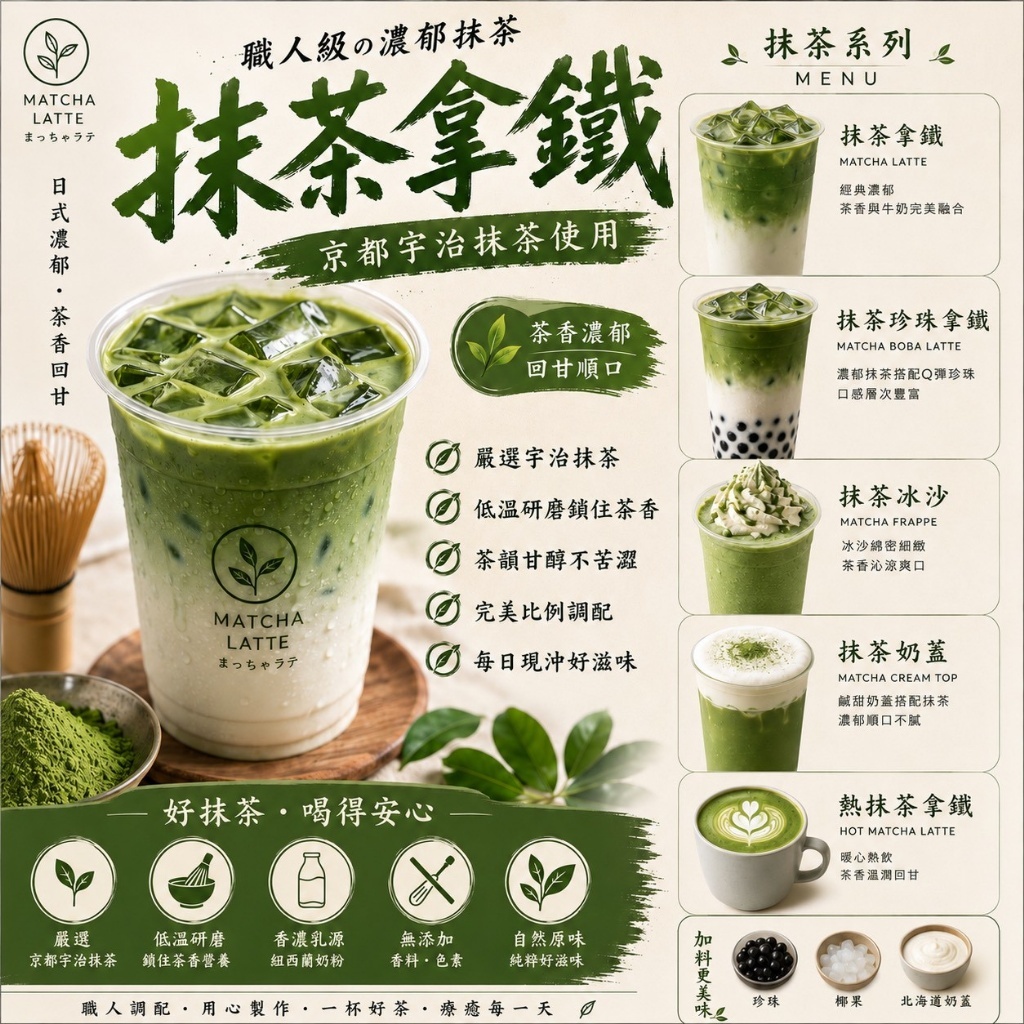 WSBB11790  日式宇治抹茶拿鐵200g（現貨）