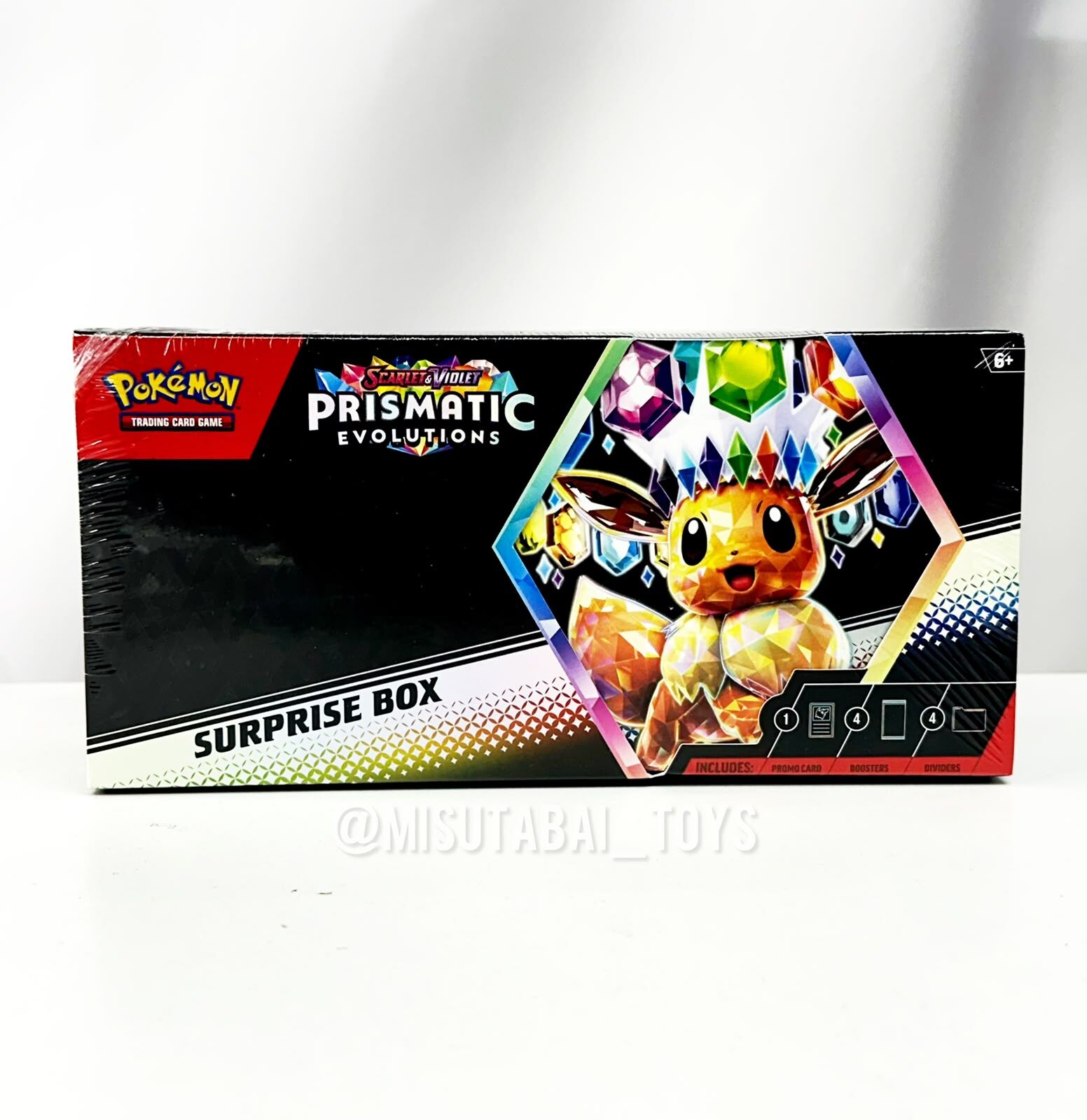 Pokémon Card Game Scarlet & Violet Prismatic Evolutions Surprise Box