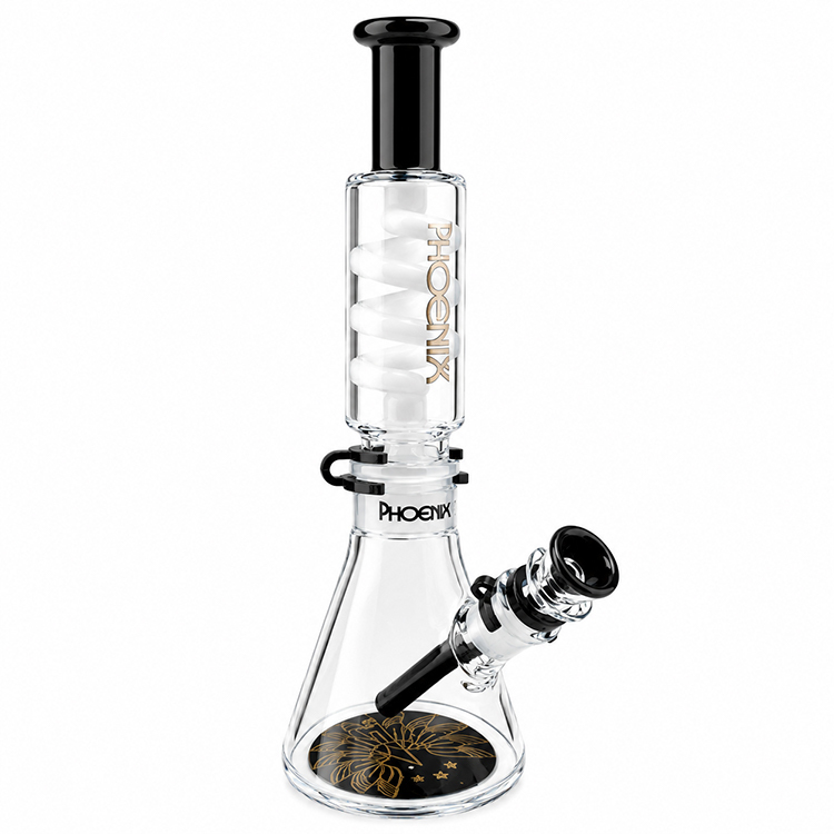 🇺🇸Phoenix Star - Phx542 Coil Glass Beaker Bong 可拆式甘油水煙壺 (30CM)