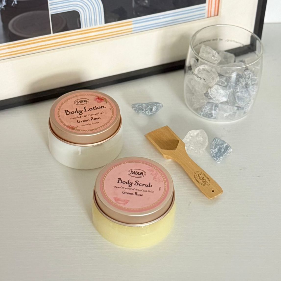 Sabon - 絕版節日限定Body Set  Green Rose Royal Romance
