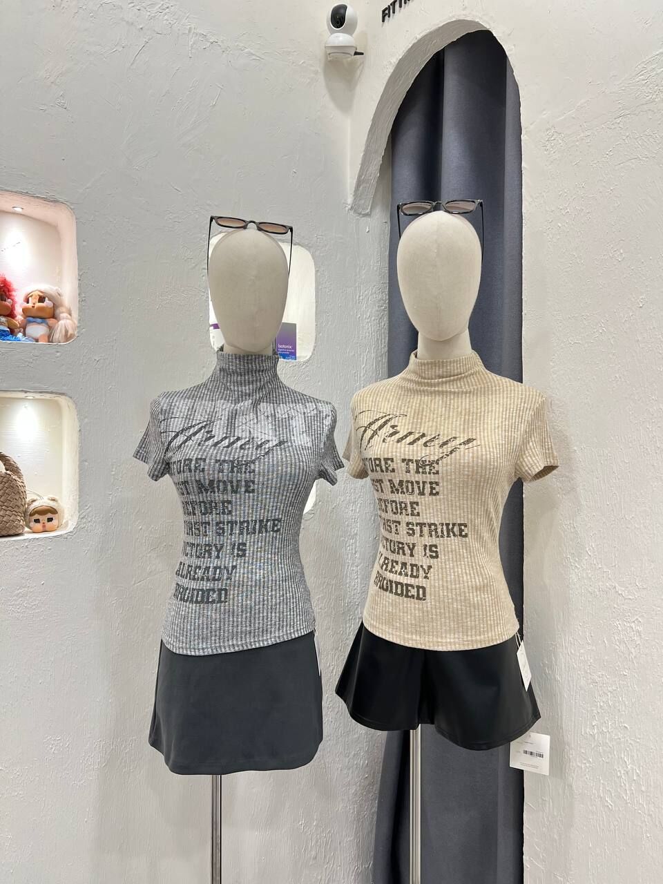 High Neck Shirt