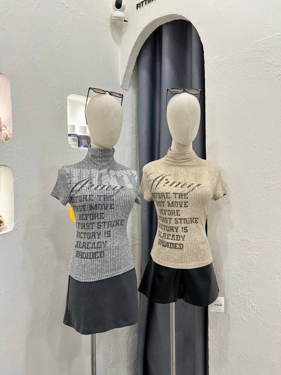 High Neck Shirt