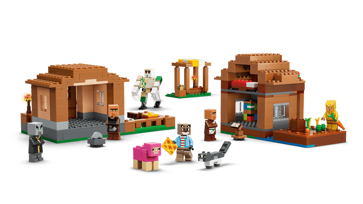 樂高 21596 喚魔者進攻村莊│Minecraft系列│飛米樂高專賣店