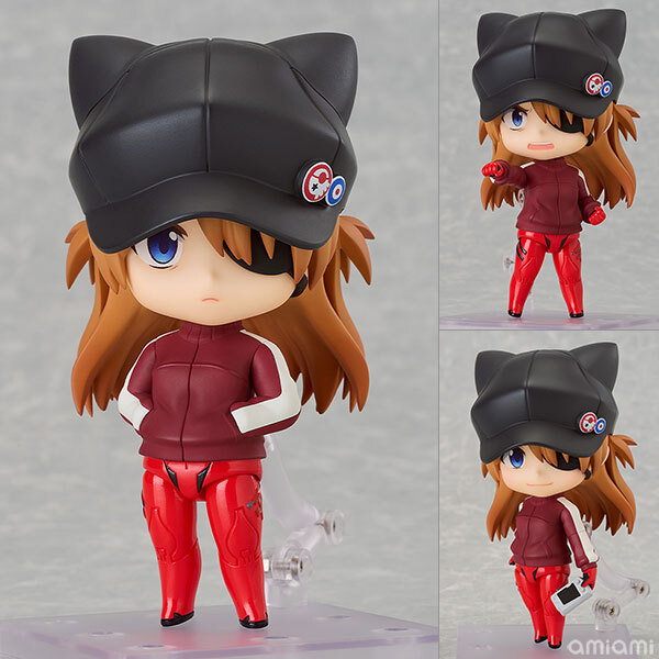 預訂12月  Good Smile Company 福音戰士新劇場版 2930黏土人 式波·明日香·蘭格雷 運動服Ver.  Nendoroid Rebuild of Evangelion Asuka Shikinami Langley: Jersey Ver. Pre-order