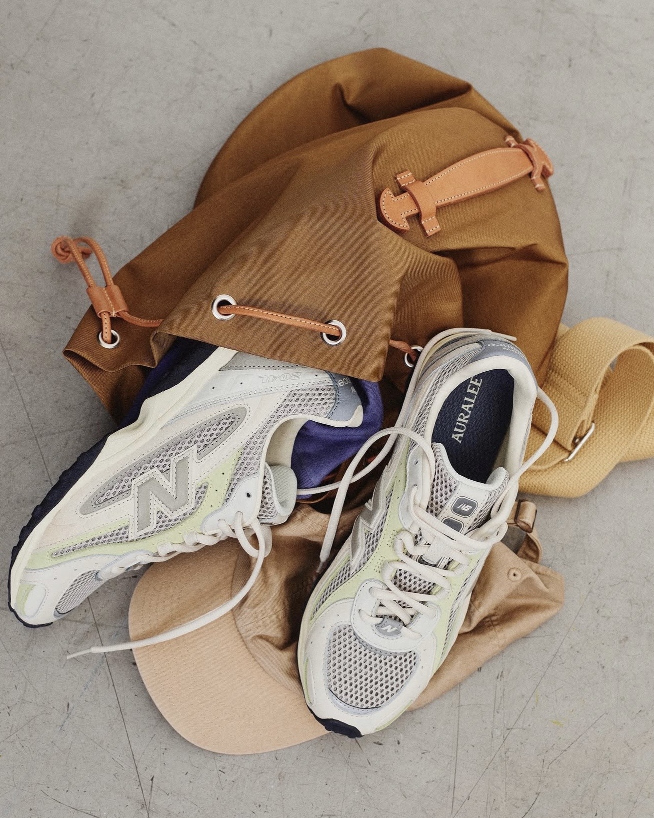 【Focus Store】預購 Auralee x New Balance 204L "Cream" 薄荷冰淇淋 U204L7YU