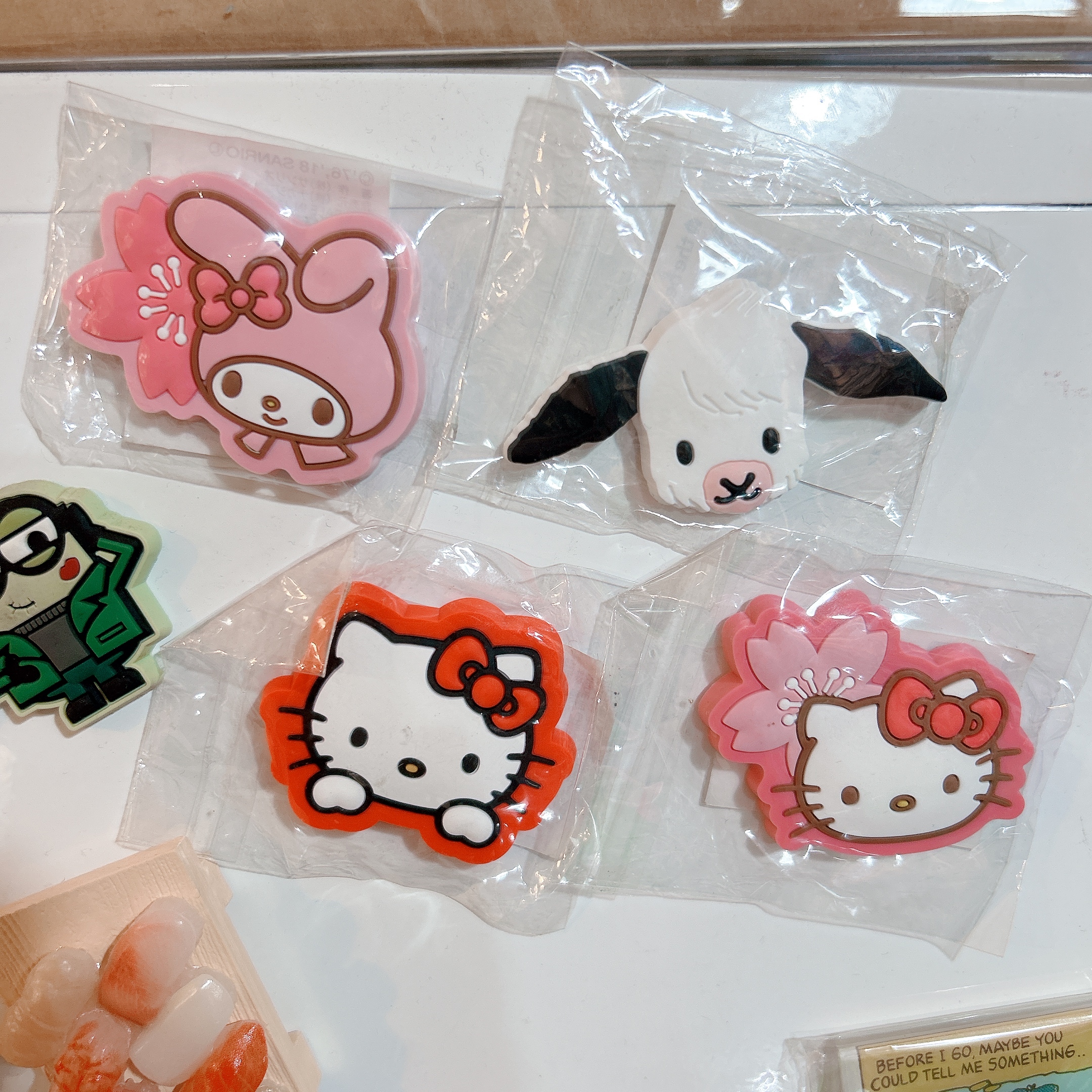 凱蒂貓 / 美樂蒂 / 小羊 三麗鷗 Sanrio 橡膠材質 磁鐵｜Sanrio 日本