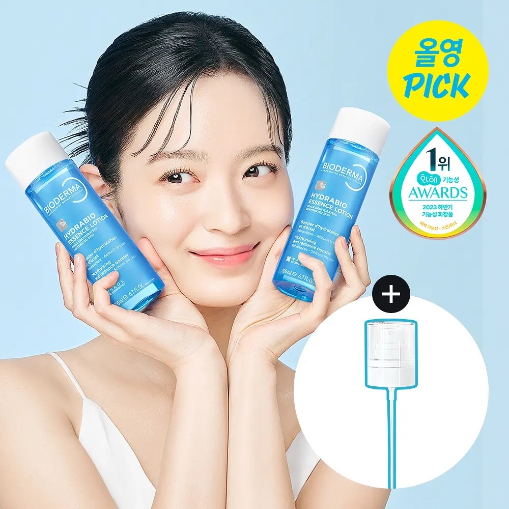 《olive young連線》BIODERMA hydrabio essence lotion 200ml 1+1 set