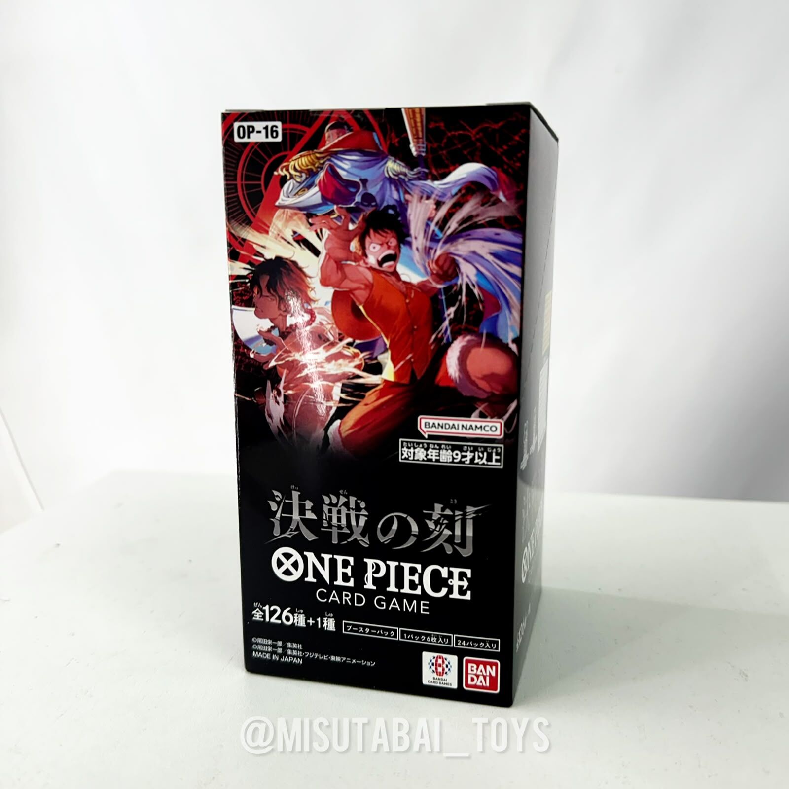 [OP16] Bandai One Piece Card Game 決戰之時 Booster Box