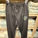 [S] DKNY BLACK HIGH-RISE LOGO RELAXED JOGGER, DP6P3831-BLK (SD1993)